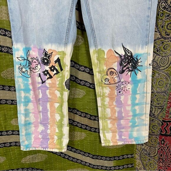 Urban Outfitters BDG High-Waisted Isabel Design Cowboy Jeans Size 28 - Picture 4 of 16